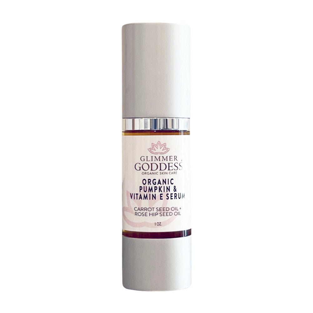 Organic Pumpkin Serum with Collagen Boosting Vitamin E - Instant Glow Treatment-0