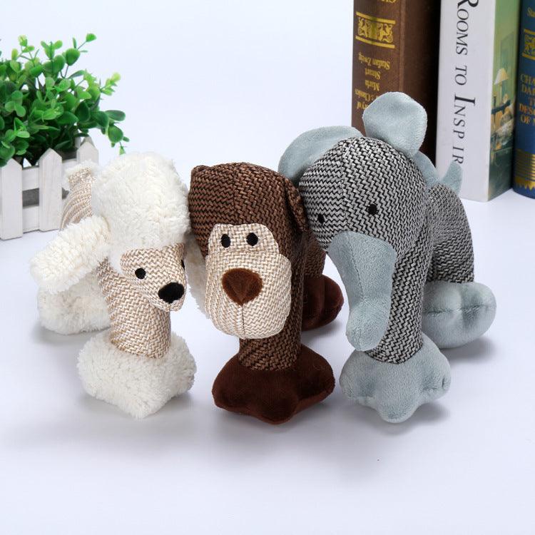 Whistle Pals Interactive Plush Toys - Squeaker Dog Toys for Anxiety Relief-1