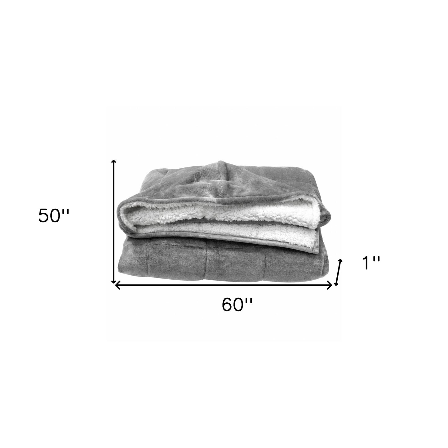 Grey Weighted Velvet Throw Blanket - Hooded for Ultimate Comfort-7