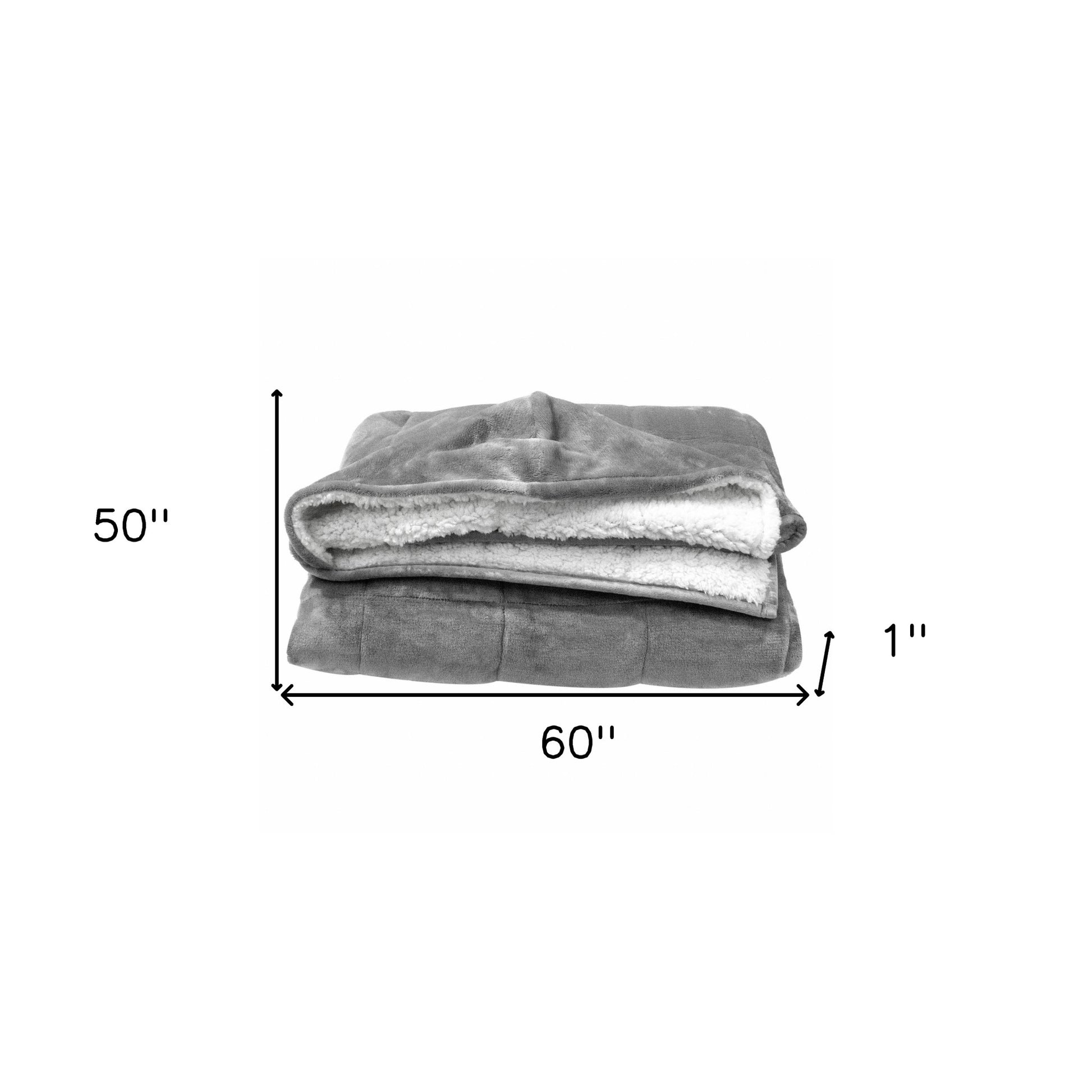 Grey Weighted Velvet Throw Blanket - Hooded for Ultimate Comfort-7