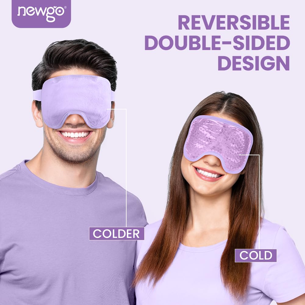 Morning After Reusable Cooling Gel Eye Mask - Depuff & Refresh-1