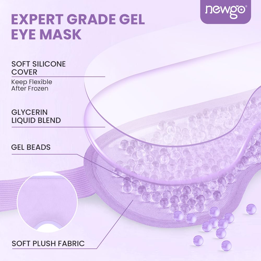 Morning After Reusable Cooling Gel Eye Mask - Depuff & Refresh-3