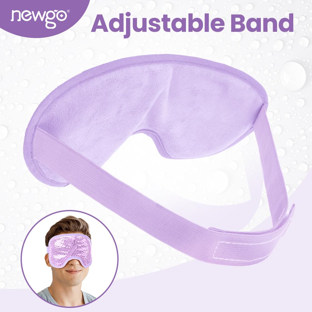 Morning After Reusable Cooling Gel Eye Mask - Depuff & Refresh-4