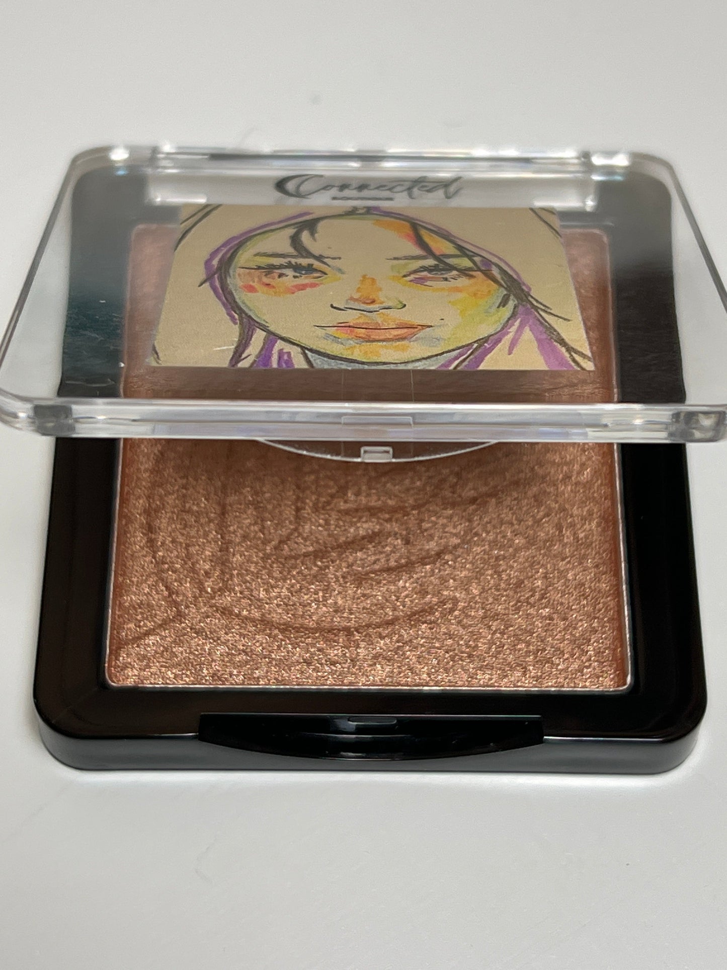 Shimmer Bronzer for Facial & Body Glow - Buildable Radiance Powder-3