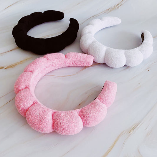 Terry Puffy Soft Headband-0