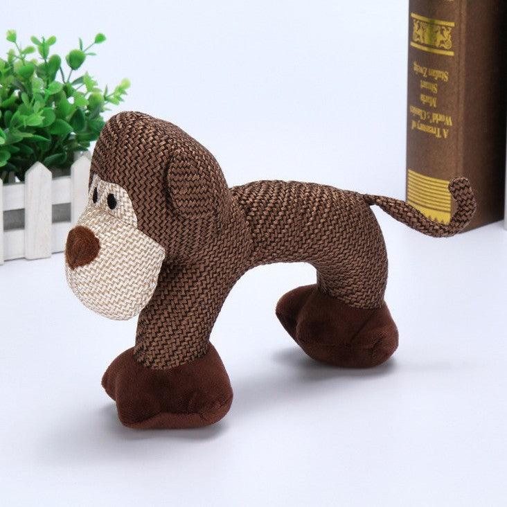 Whistle Pals Interactive Plush Toys - Squeaker Dog Toys for Anxiety Relief-4