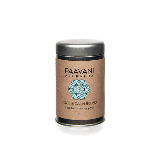 Cool & Calm Blend Ayurvedic Tea - Stress Relief & Pitta Balancing Herbal Tea-0
