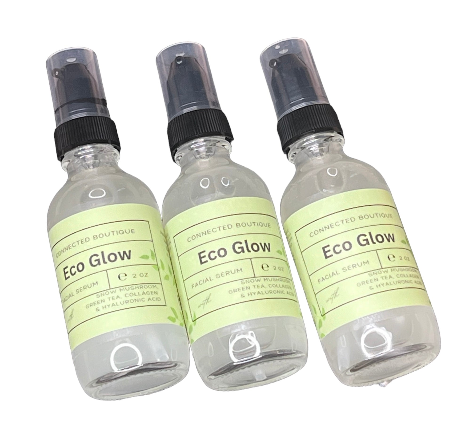 Eco Glow Vegan Snail Mucin Serum - Hyaluronic Acid Alternative for Plumping & Hydration-1
