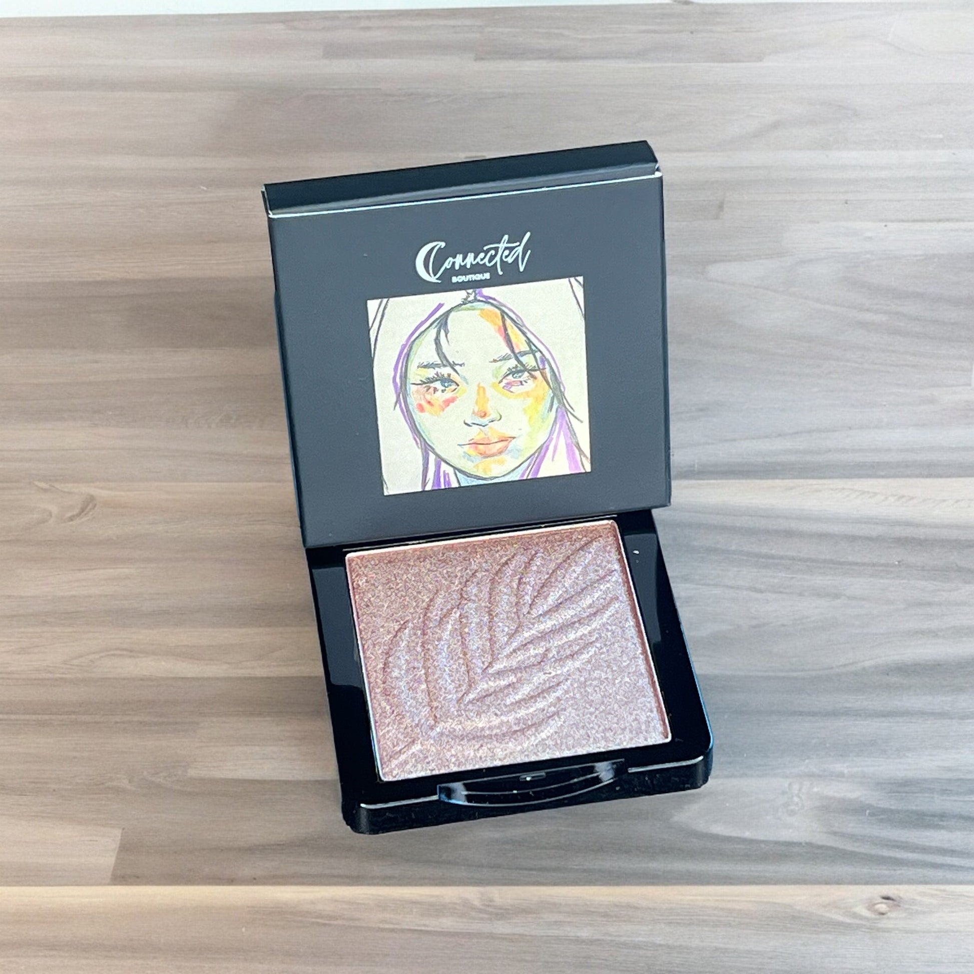 Shimmer Bronzer for Facial & Body Glow - Buildable Radiance Powder-2
