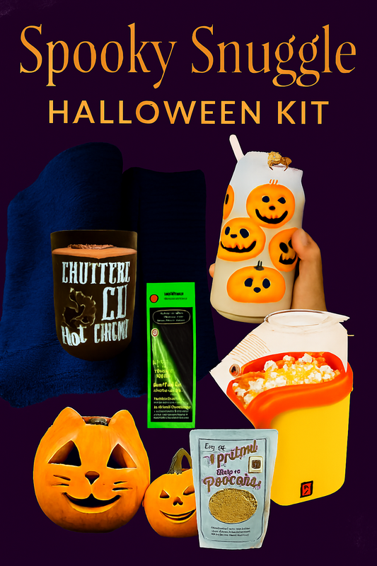 Spooky Snuggle Halloween Luxe Kit Bundle - Frightfully Cozy Movie Night