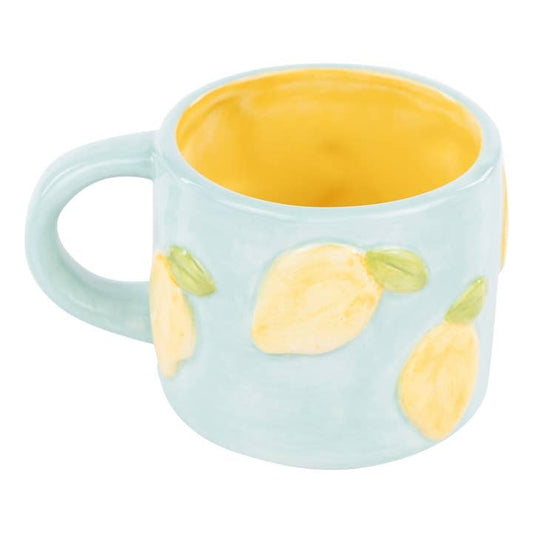 Lemons Mug - Cheerful Lemon Design Ceramic Mug-0