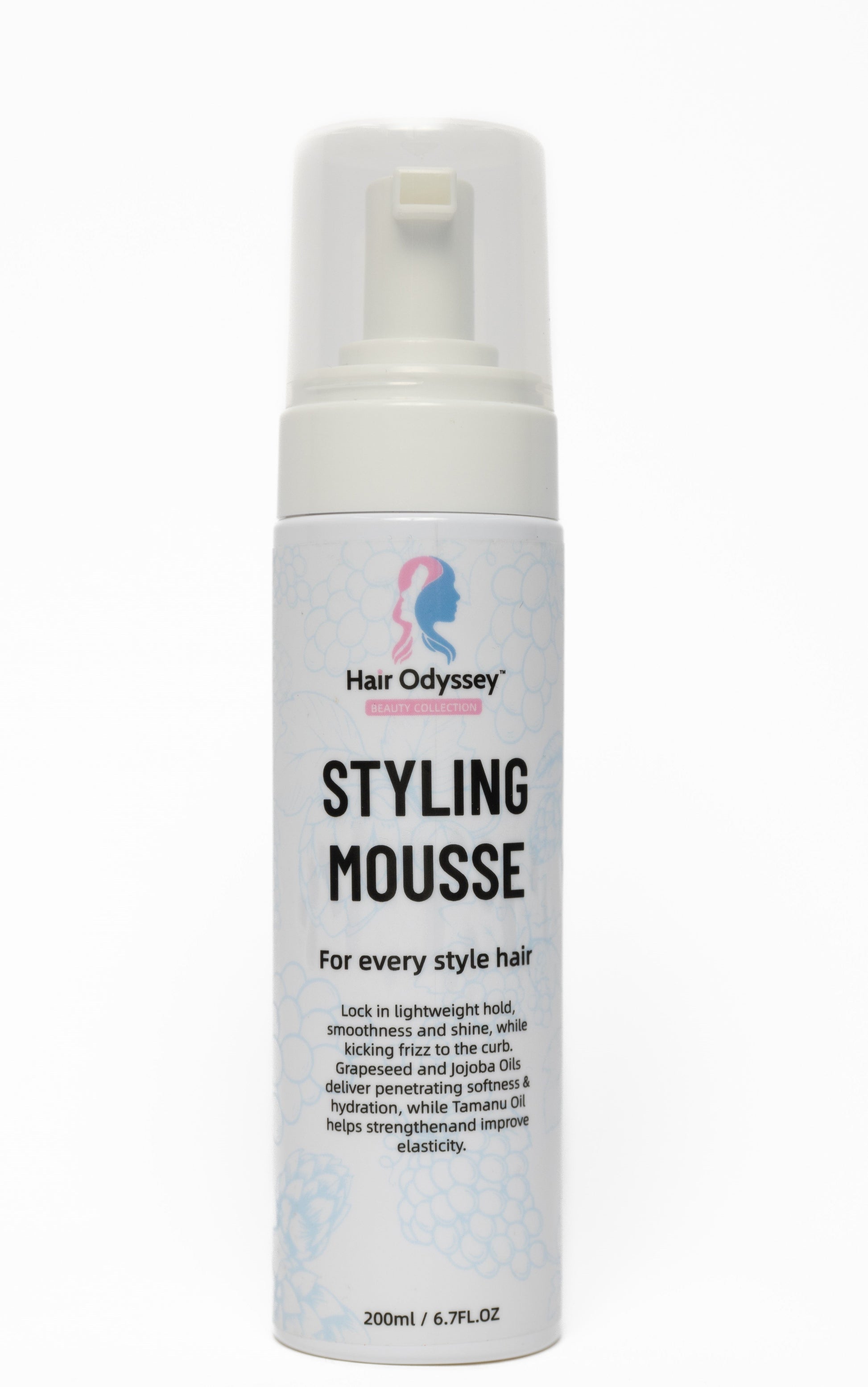 Hair Odyssey Styling Mousse - Volumizing & Hold for Heatless Styles-1