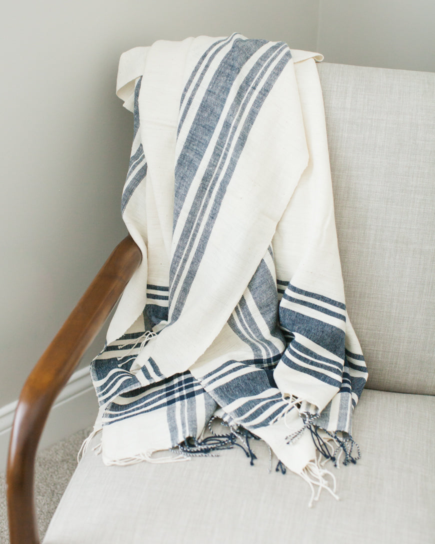 Cabin Hatch Cotton Throw Blanket - Ultra-Soft & Cozy Home Essential-2
