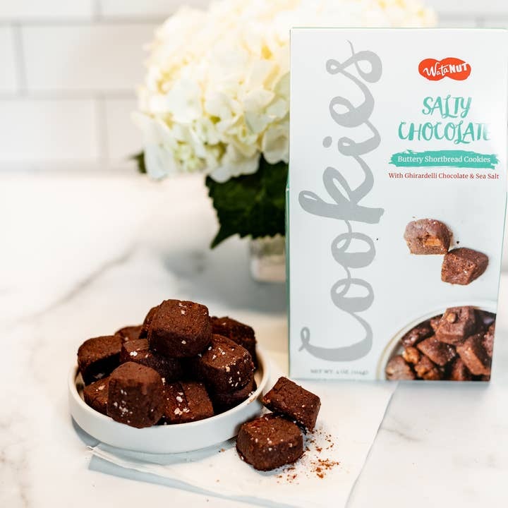 Salty Chocolate Cookies - Sweet & Savory Gourmet Snack-0