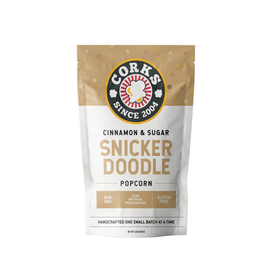 Snickerdoodle Popcorn - Sweet and Cinnamon-Spiced Gourmet Popcorn-0