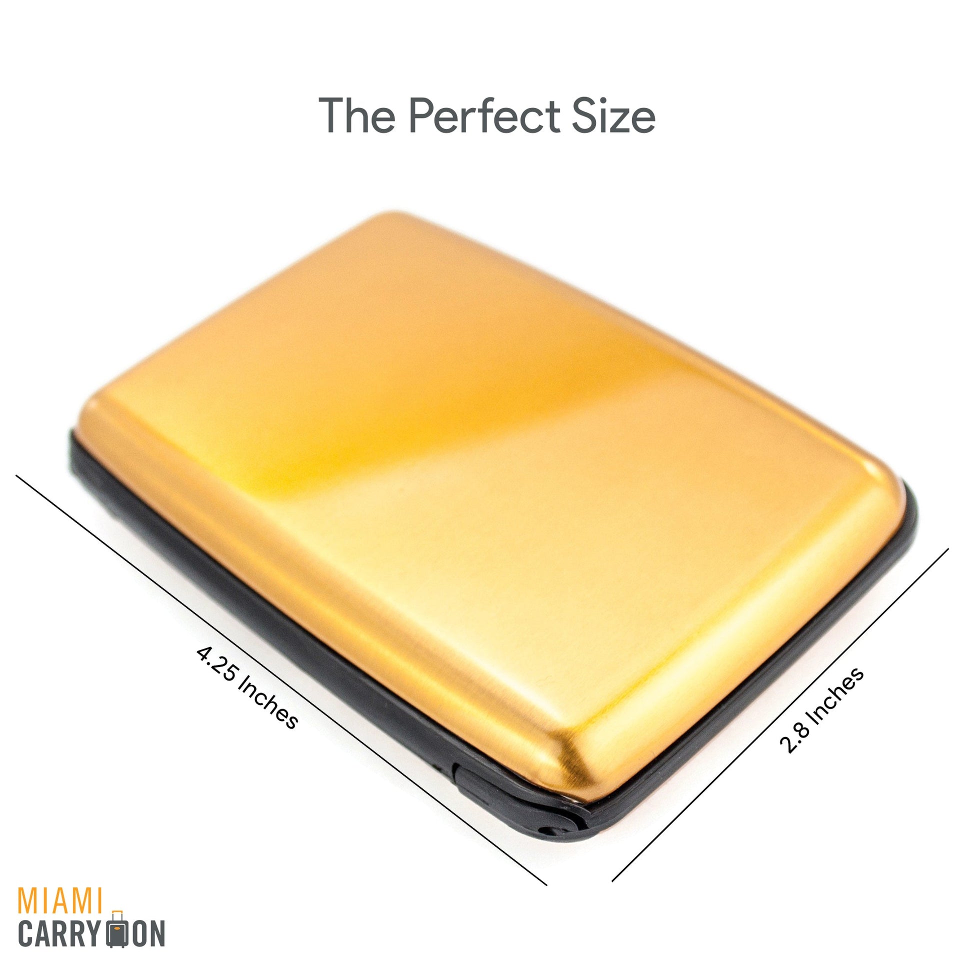 Metallic RFID Wallet - Slim Credit Card Holder with RFID Protection-3
