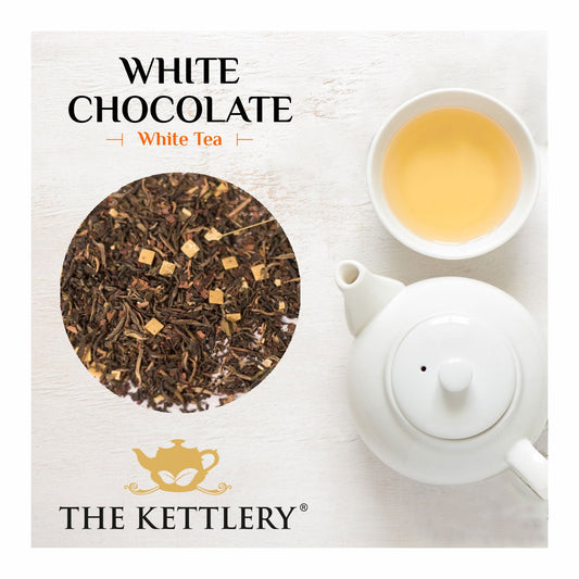 White Chocolate Fondue White Tea - Decadent Caffeine-Free Blend-0