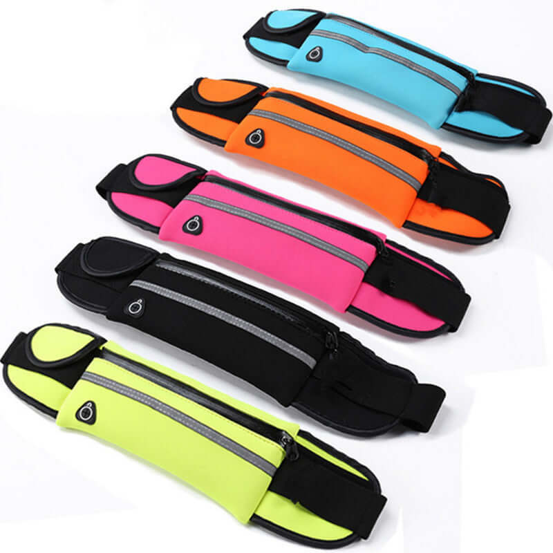 Velocity Water-Resistant Sports Running Belt - Hands-Free Fitness & Running Pack-0