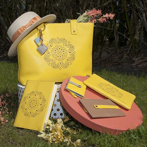 Noteworthy Leather Notebook - Lemon - Premium Leather Journal-3