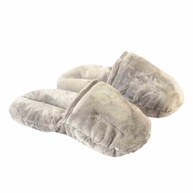 Comfort Slippers Hot/Cold Therapy - Microwaveable Aromatherapy Slippers with 12 Herbs-3