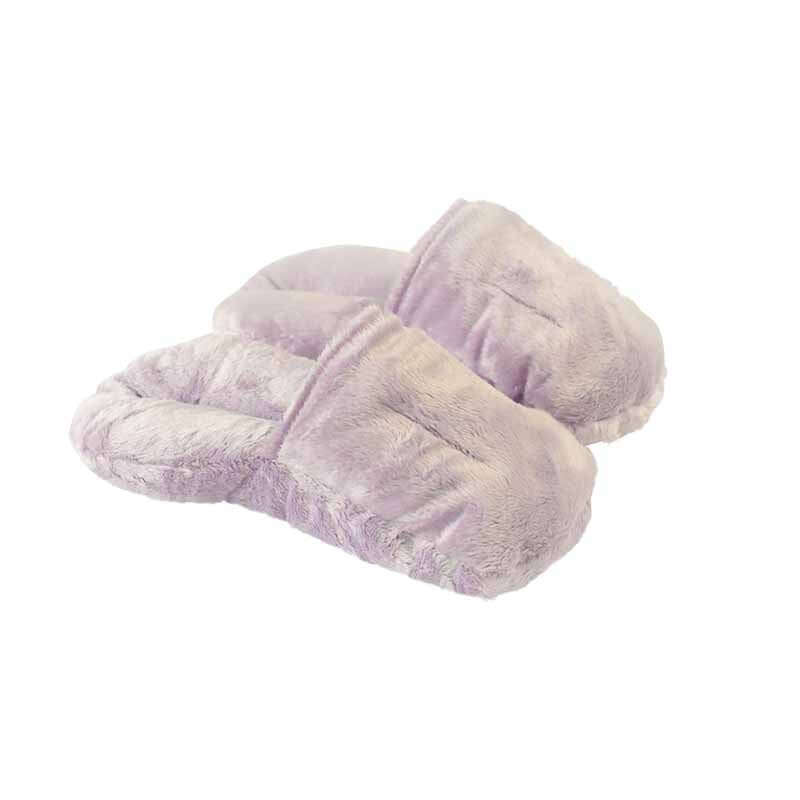 Comfort Slippers Hot/Cold Therapy - Microwaveable Aromatherapy Slippers with 12 Herbs-5