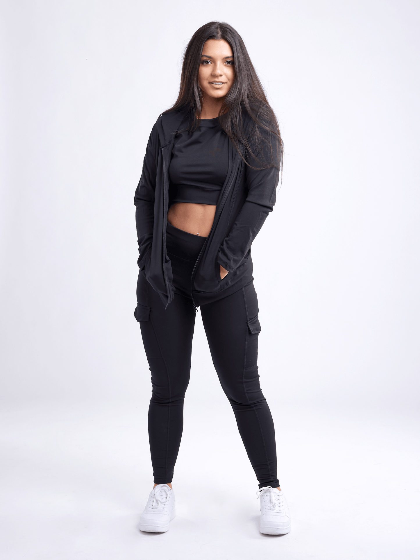 JupiterGear Athletic Fitted Zip-Up Hoodie Jacket - Lightweight Performance Wear-3