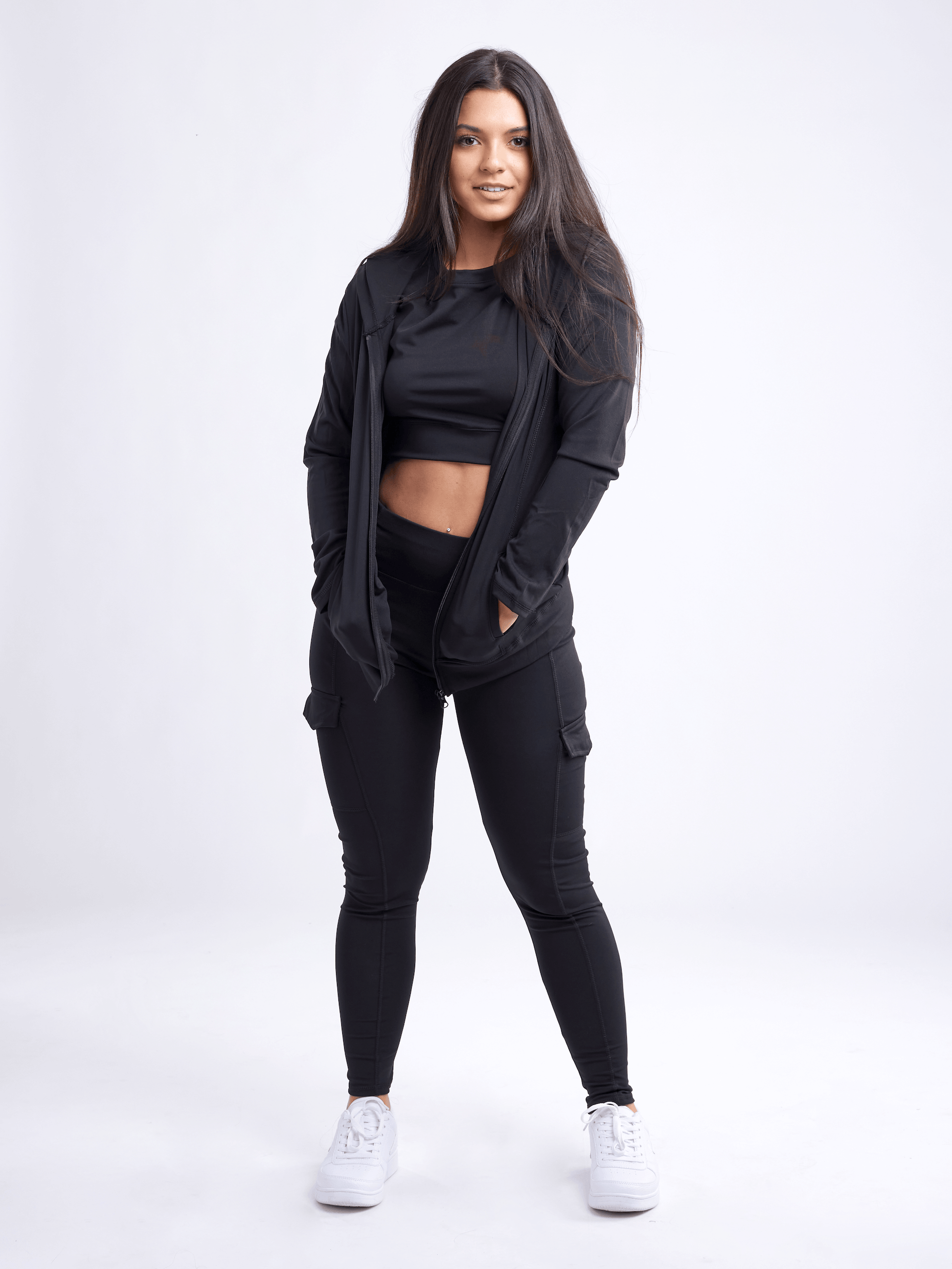 JupiterGear Athletic Fitted Zip-Up Hoodie Jacket - Lightweight Performance Wear-3