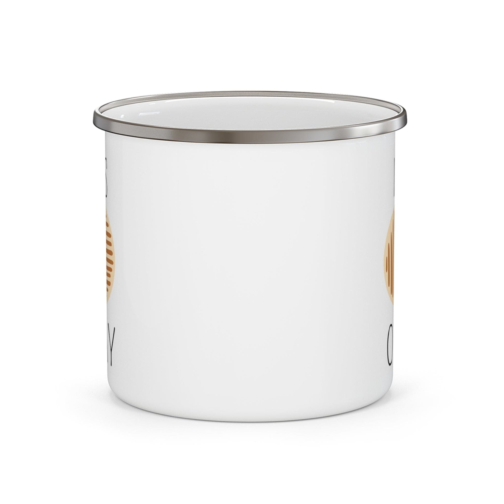 Enamel Camping Mug - "It's Okay" Positive Affirmation Design-1