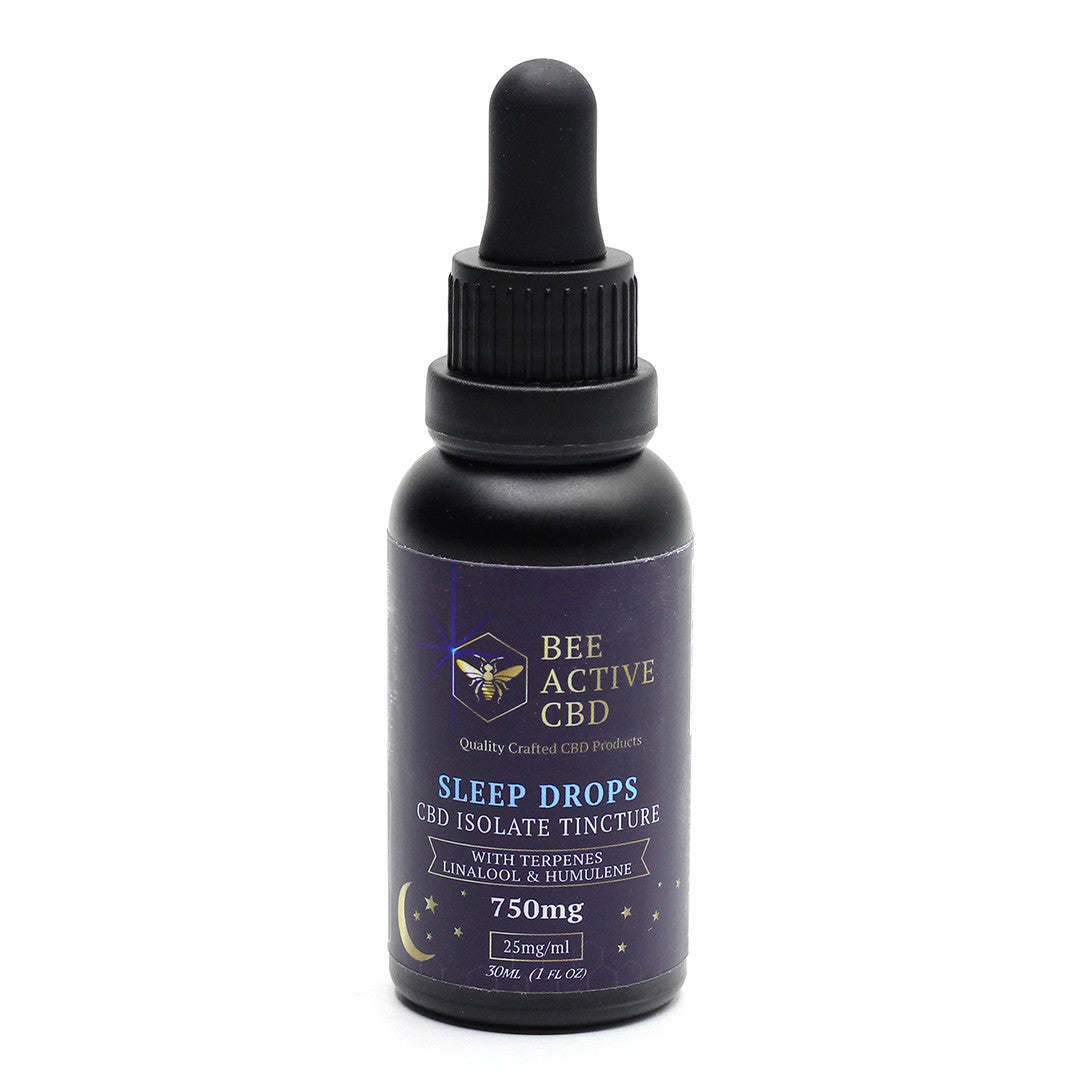 Bee Active CBD Sleep Drops Isolate - Natural Sleep Support-3