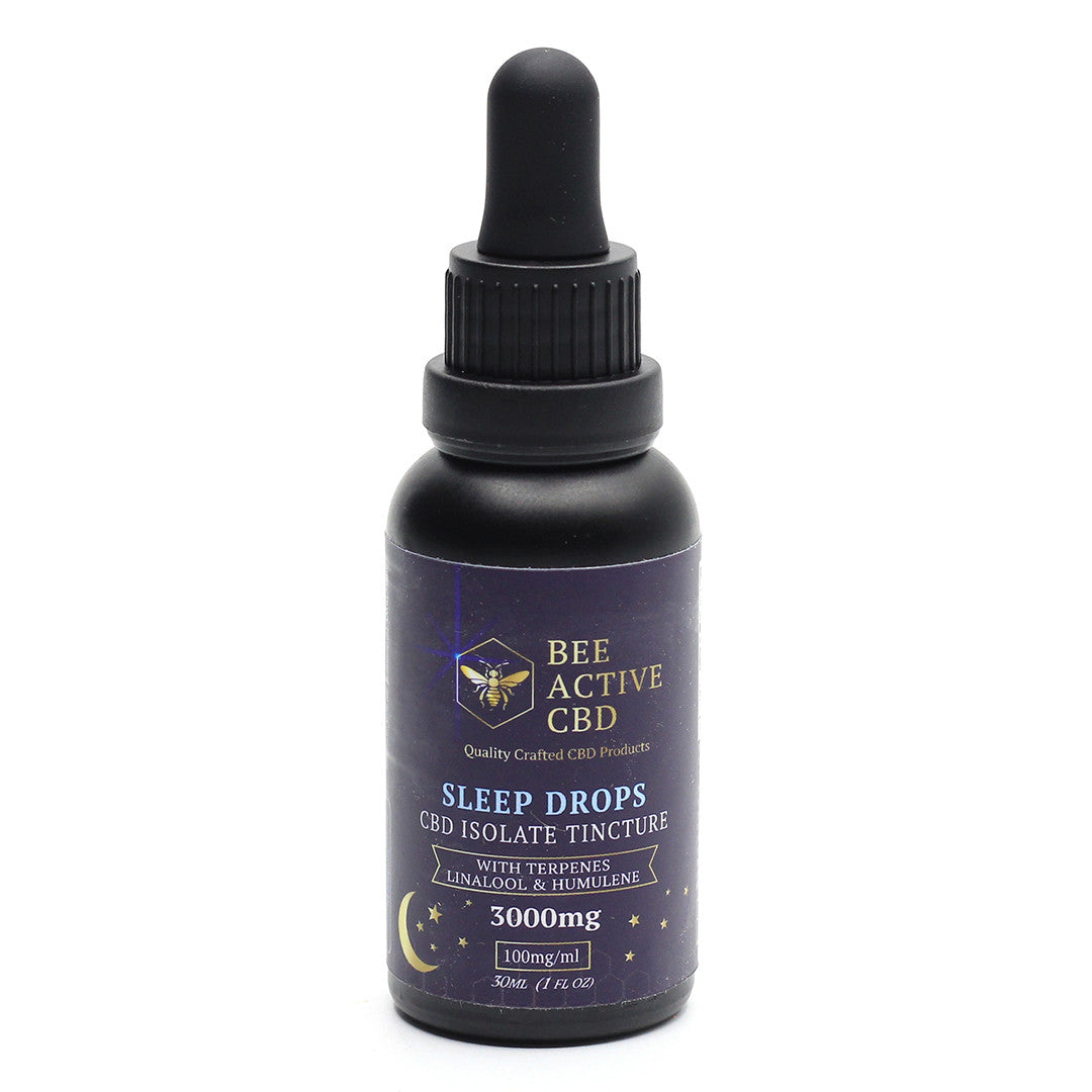 Bee Active CBD Sleep Drops Isolate - Natural Sleep Support-2