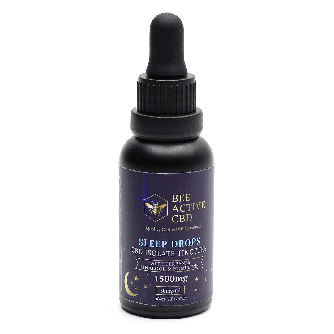 Bee Active CBD Sleep Drops Isolate - Natural Sleep Support-1