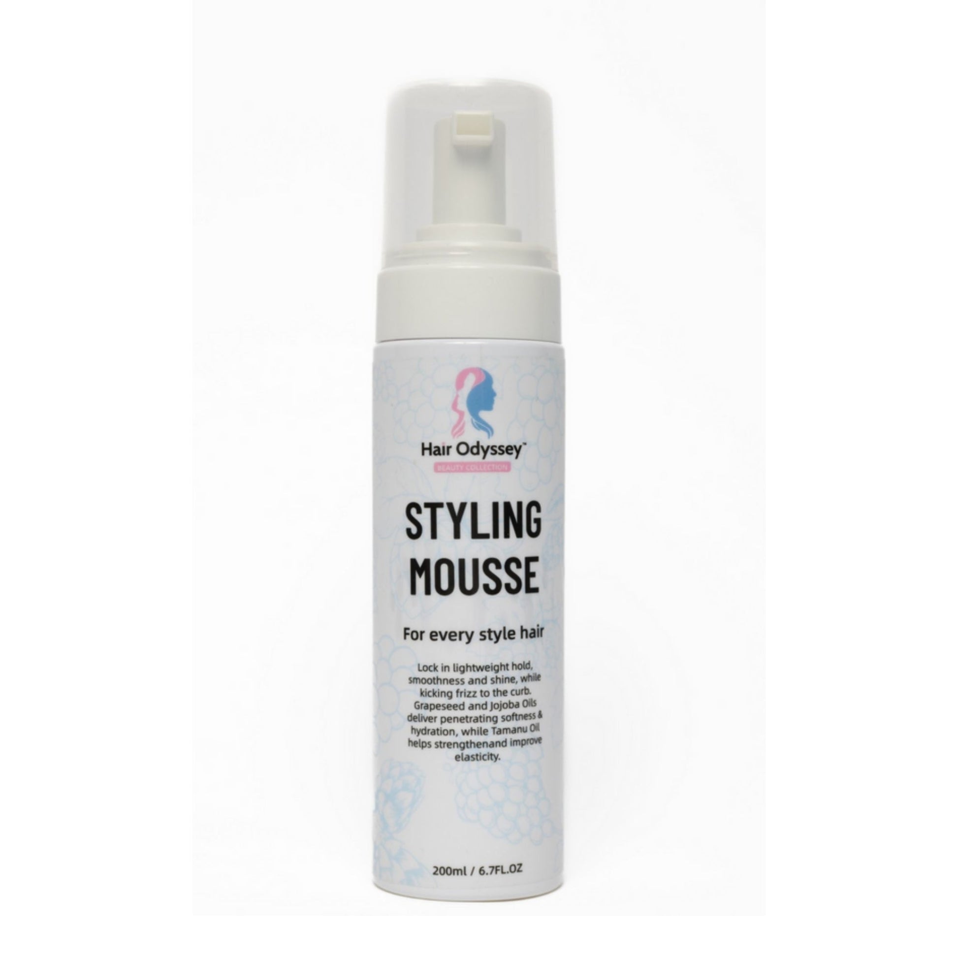 Hair Odyssey Styling Mousse - Volumizing & Hold for Heatless Styles-0