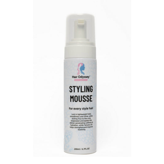 Hair Odyssey Styling Mousse - Volumizing & Hold for Heatless Styles-0