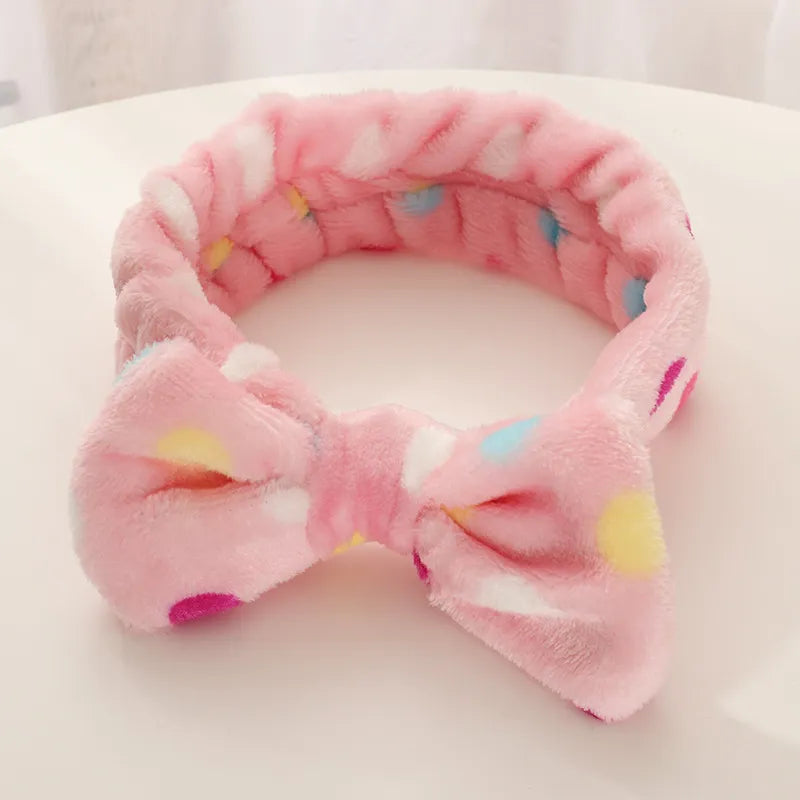 Cosmetic Wash Headband - Spa Headband for Skincare & Hair Protection-4