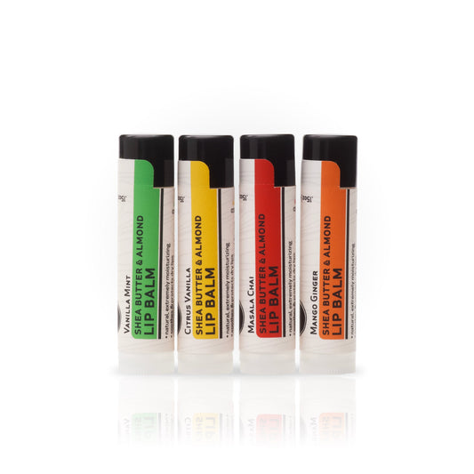 Shea Butter & Almond Lip Balm - Nourishing & Hydrating Lip Care-0
