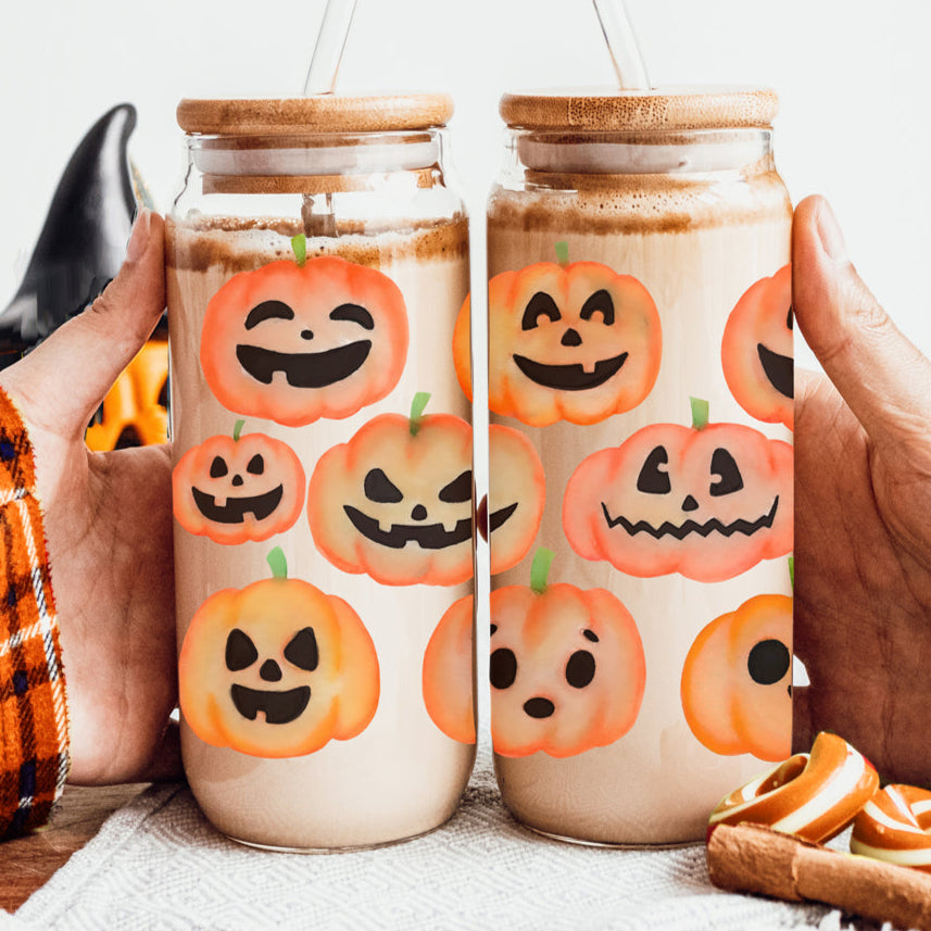 Pumpkins 20oz Mug - Halloween Theme Ceramic Coffee Mug-1