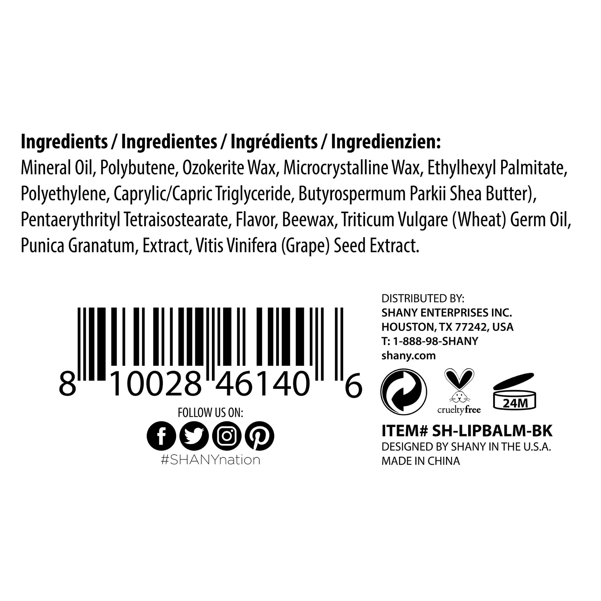 Lip Balm Sphere - Nourishing Shea Butter Lip Care - Hydrating Sphere Balm-2