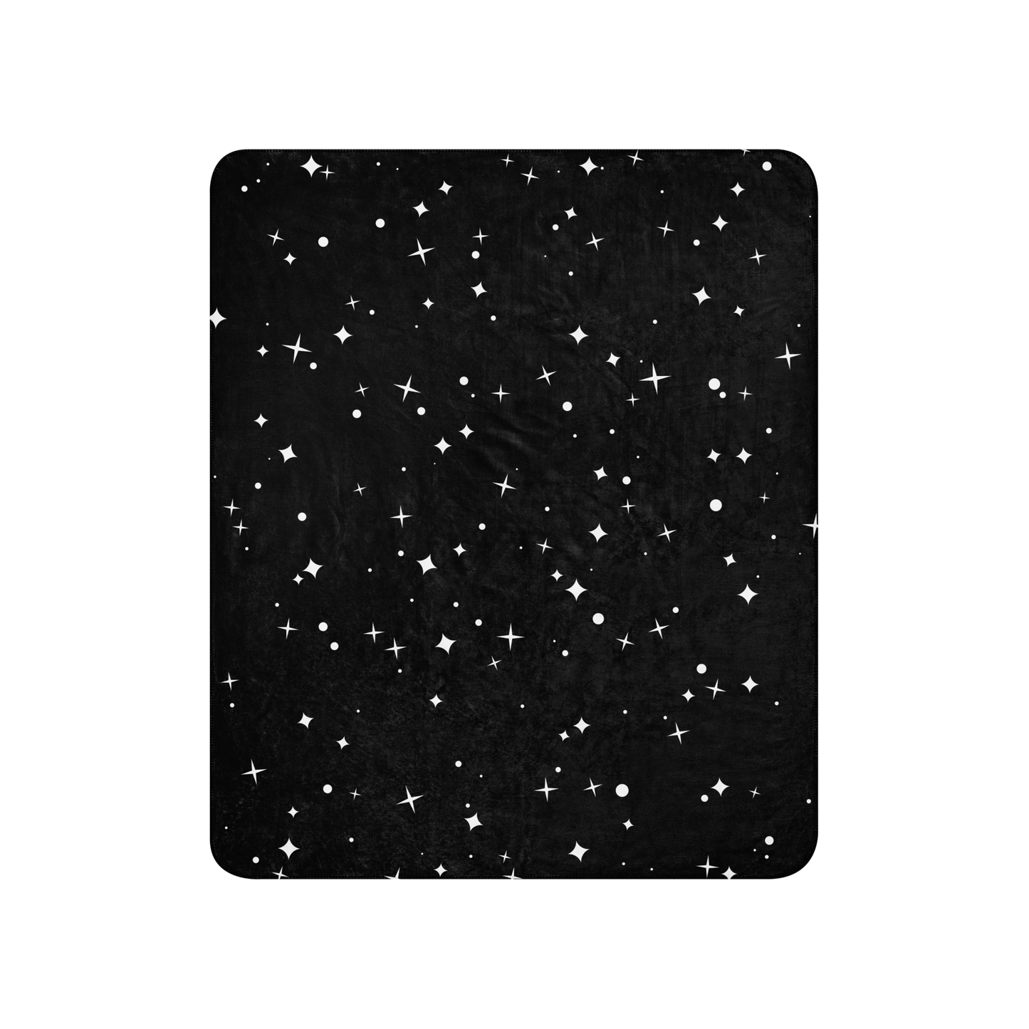 "Starfield" Sherpa Blanket - Ultra-Soft Cosmic Design Throw Blanket-4