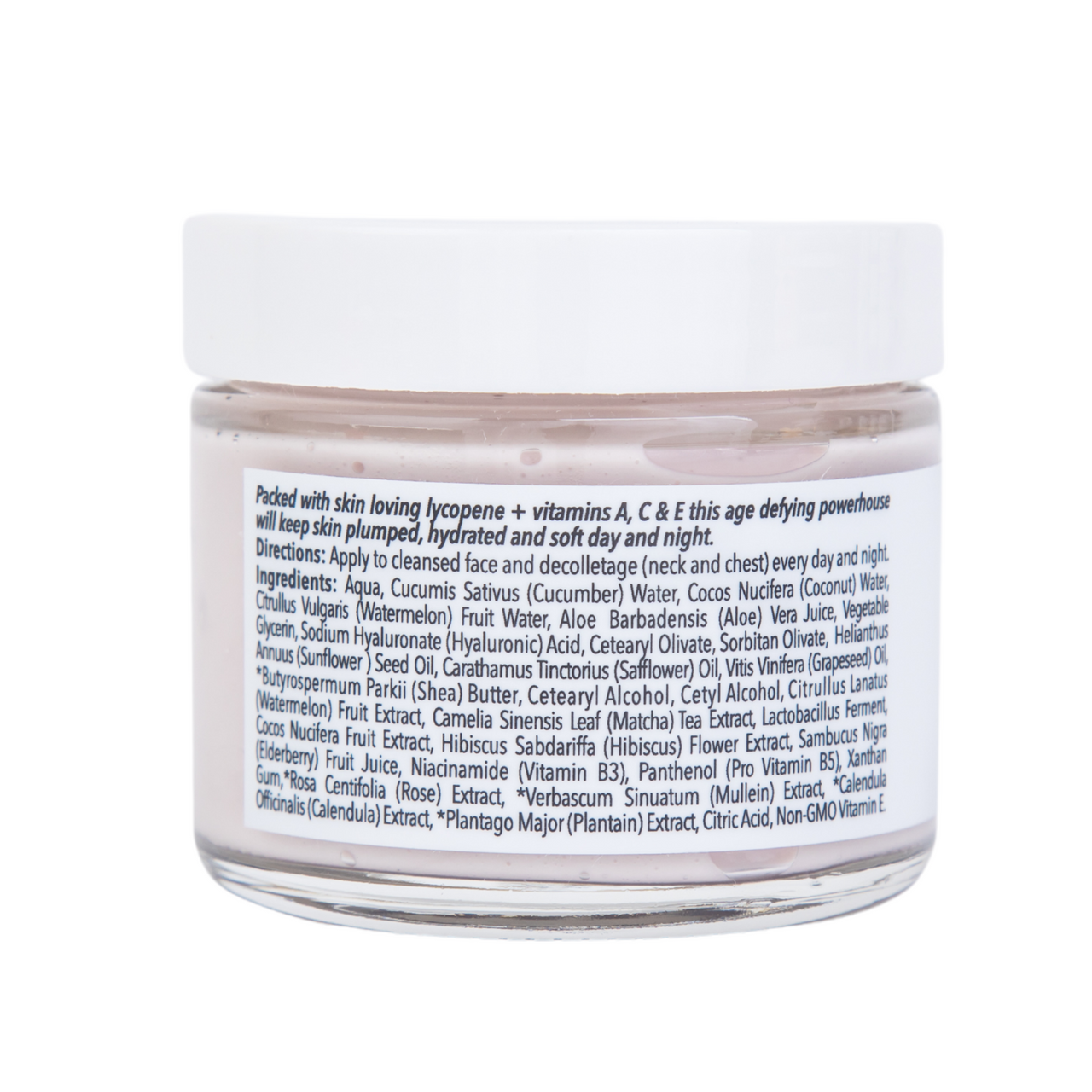 Watermelon Hydro Glow Moisturizing Cream - Lightweight Hydration for Dewy Skin-4